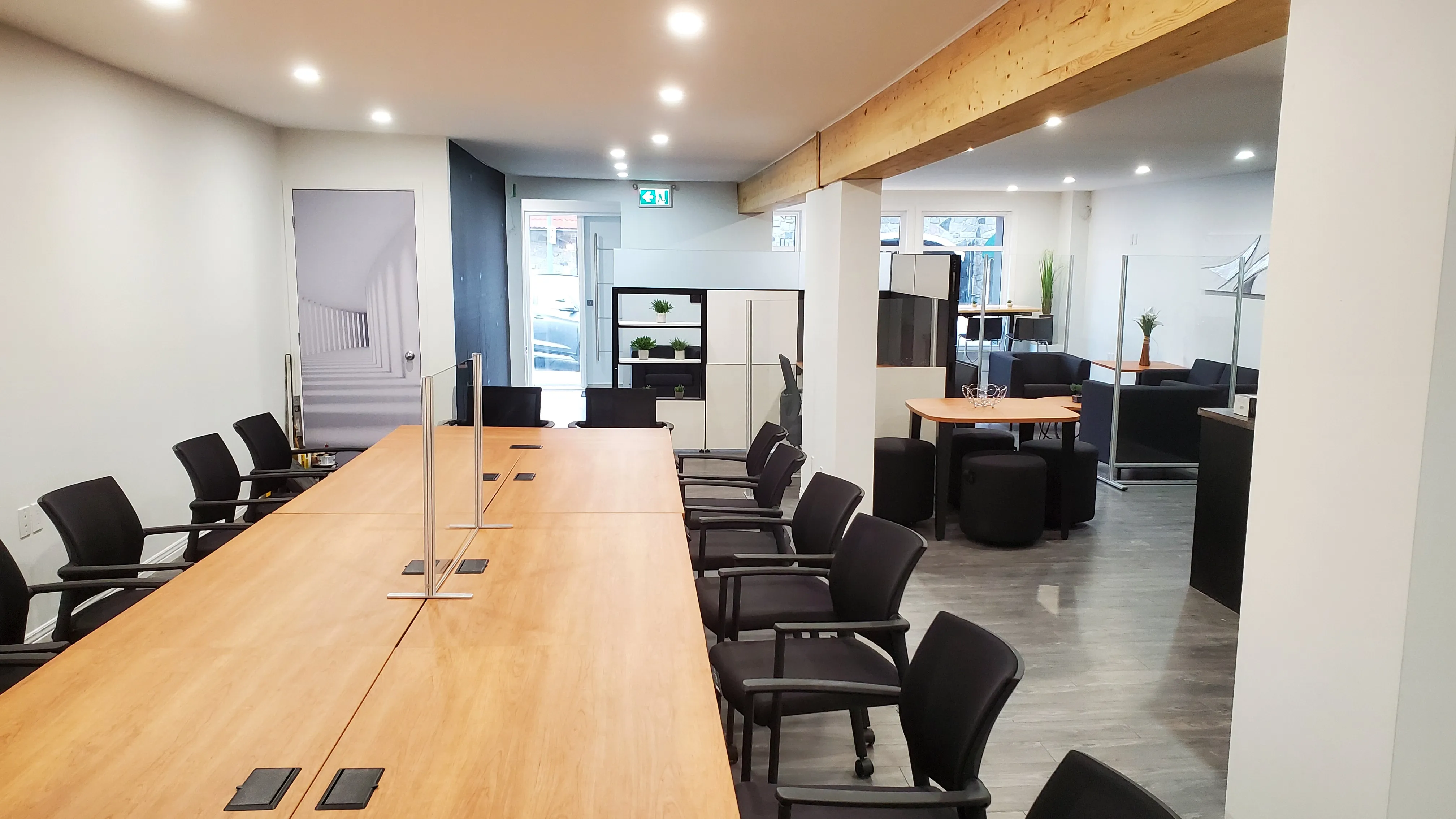 Salle de coworking